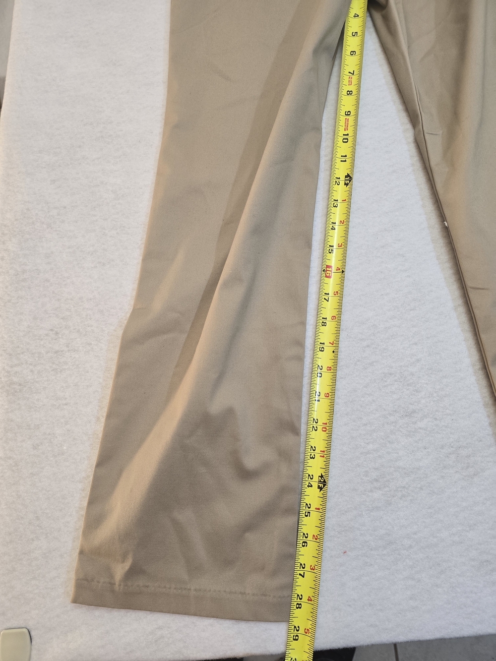 Lee Womens Wrinkle-Free Khaki Pants - Beige Size 8 - Picture 10 of 11